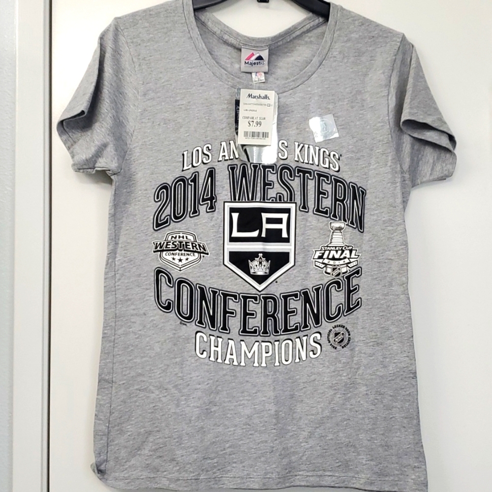 LA Kings Hockey Grey Med Tshirt